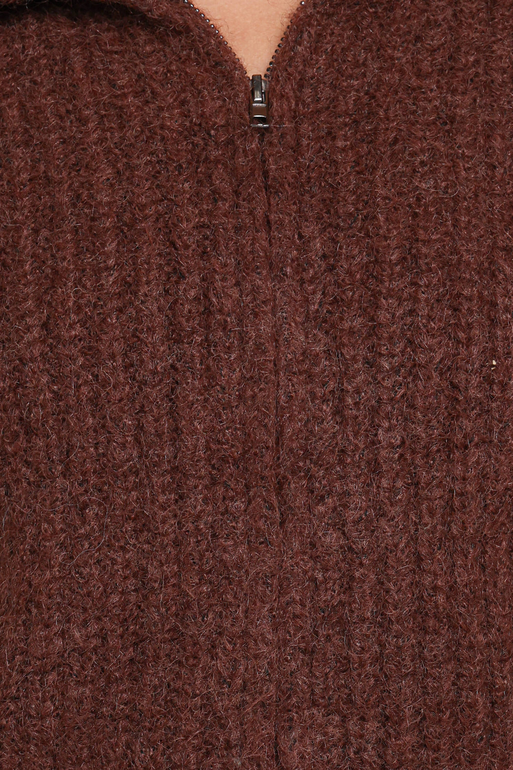 Miffy Zip Through Cardigan - Chocolate